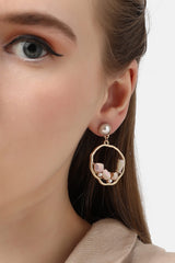 Gold Plated Pearls Casual Drop Earring