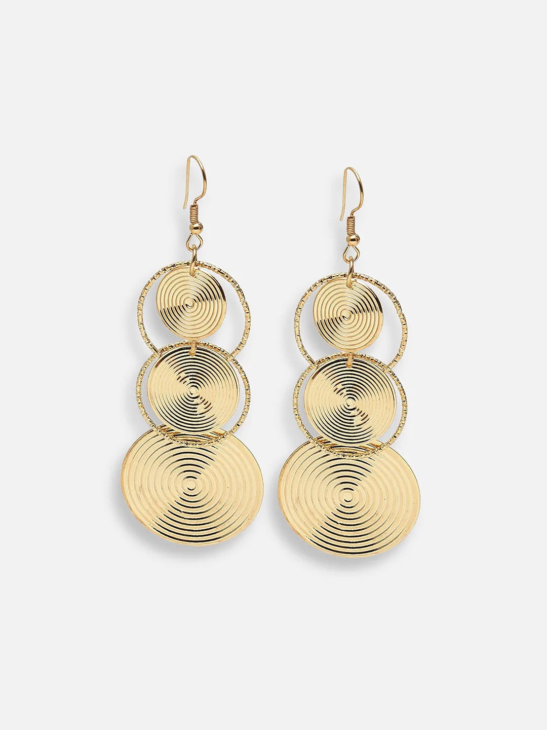 Gold Plated Designer Party Drop Earring