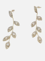 Gold Plated Pearls Drop Earring