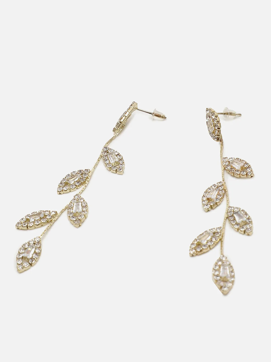 Gold Plated Pearls Drop Earring