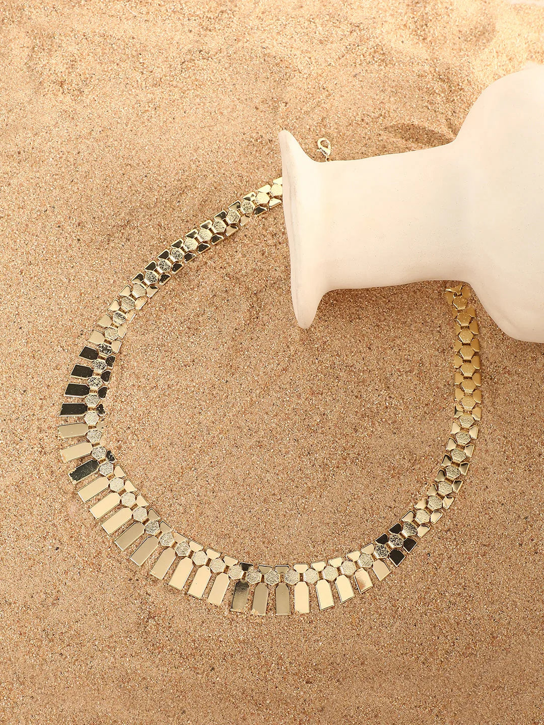 Gold Plated Designer Casual Necklace