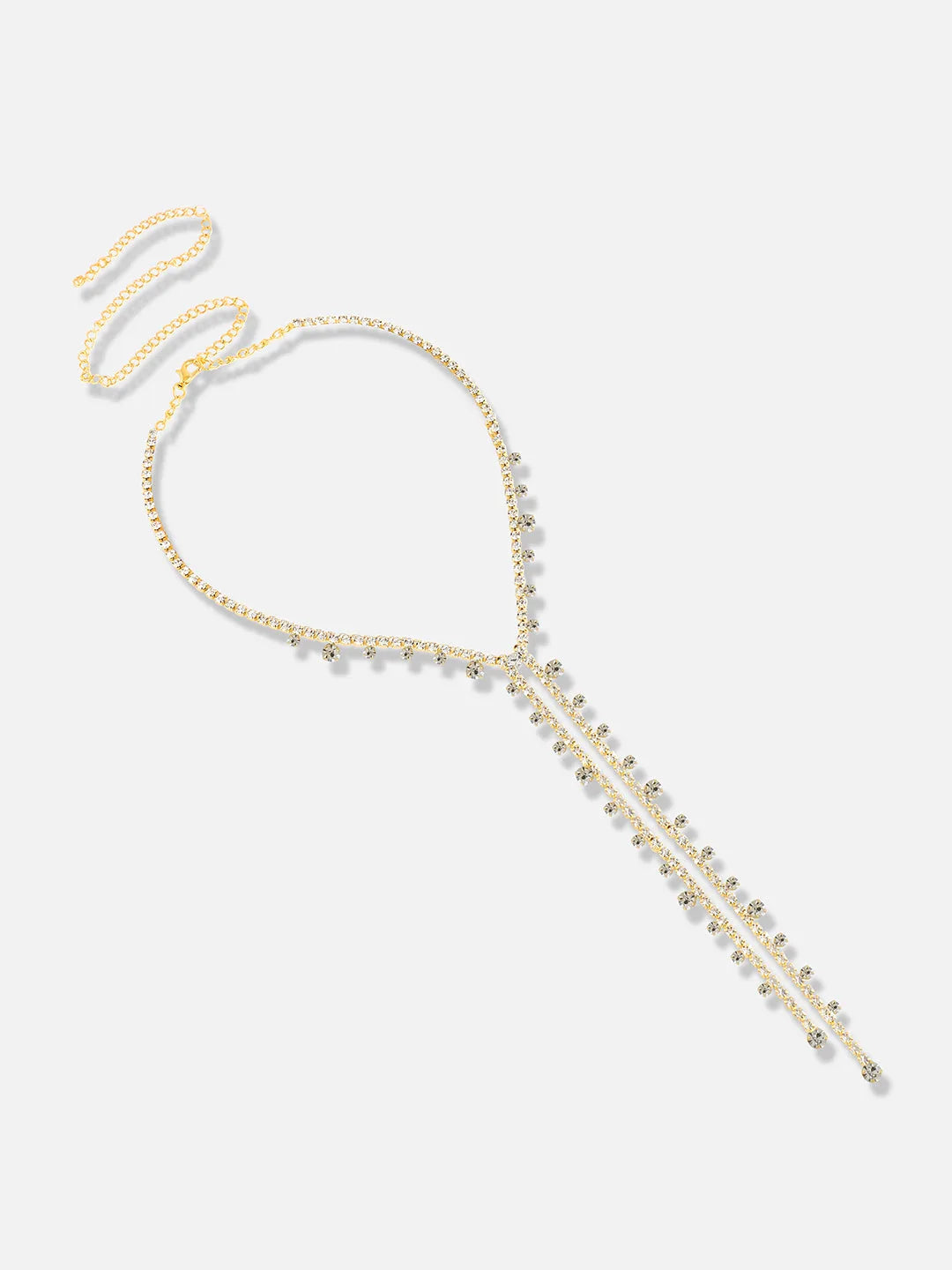 Gold Plated Designer Party Necklace