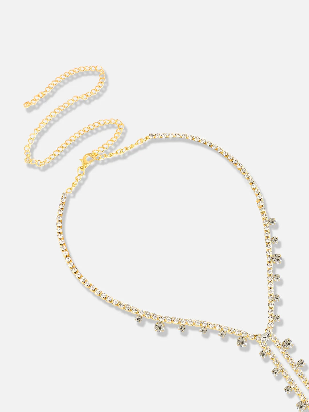 Gold Plated Designer Party Necklace