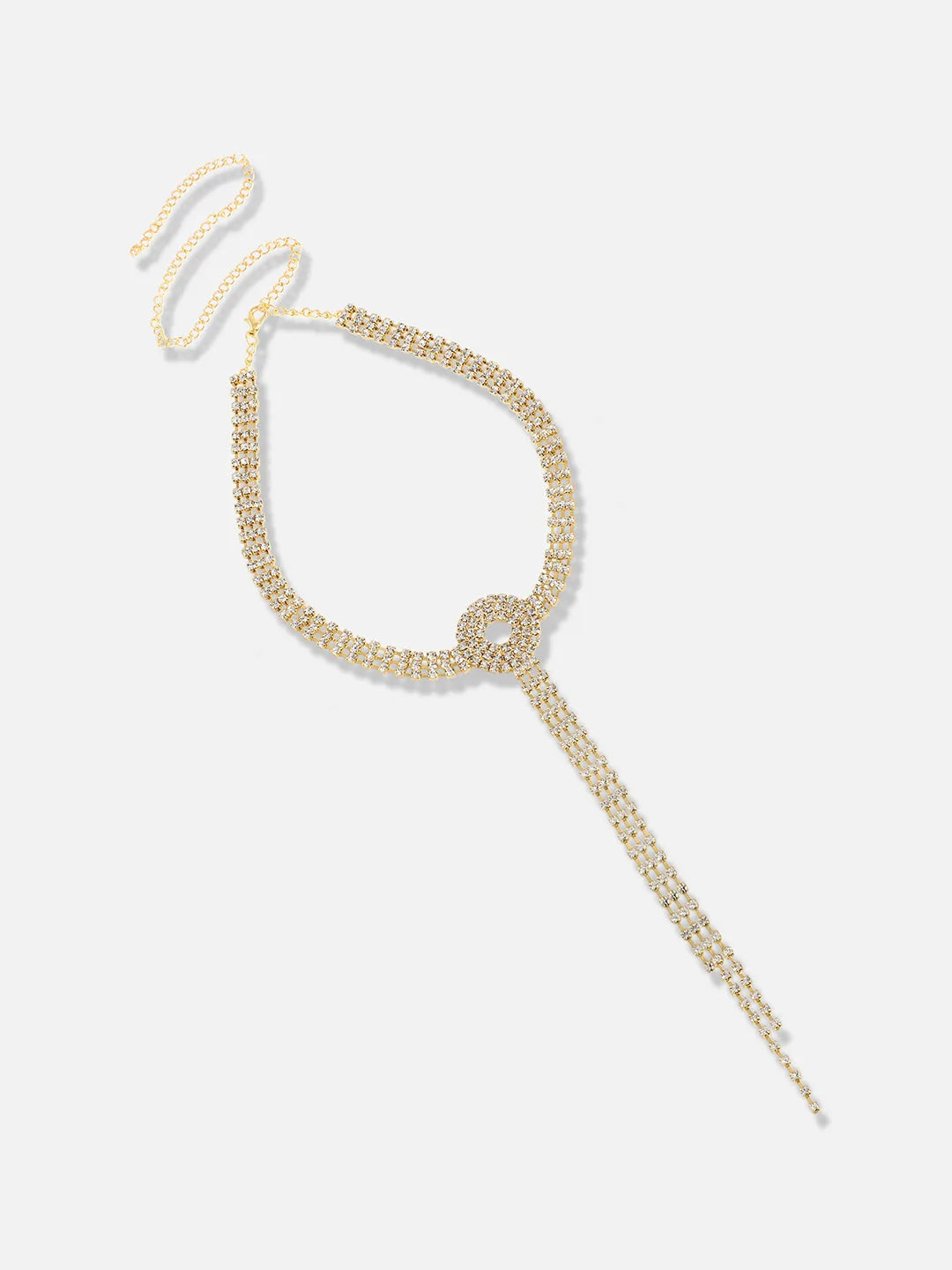 Gold Plated Designer Party Necklace