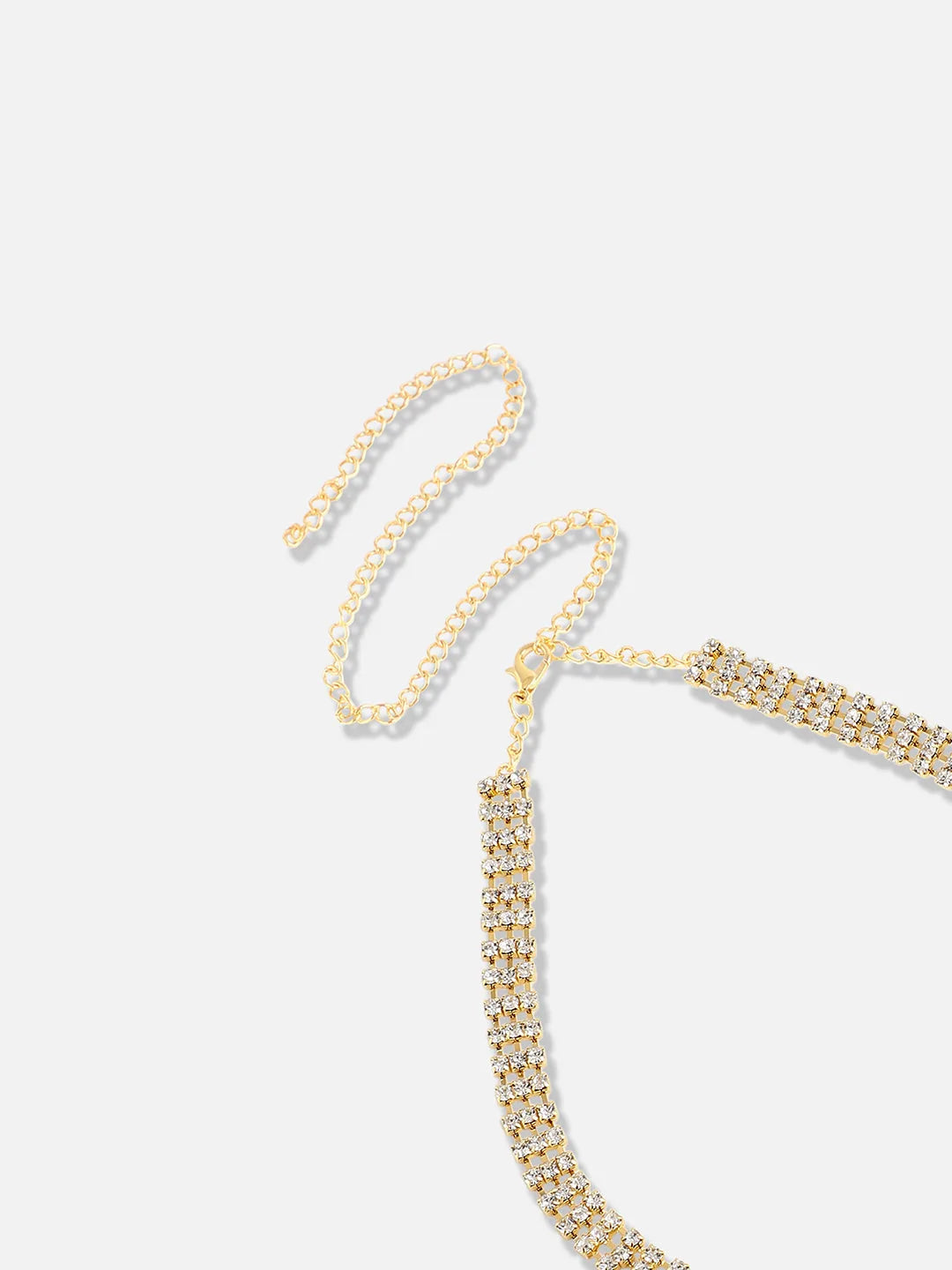 Gold Plated Designer Party Necklace