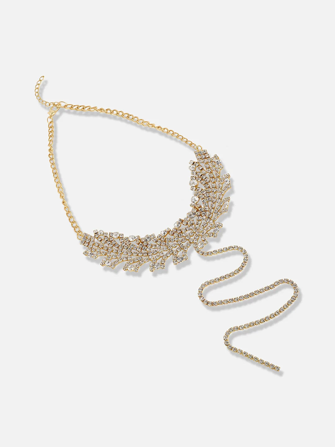 Gold Plated Designer Party Necklace