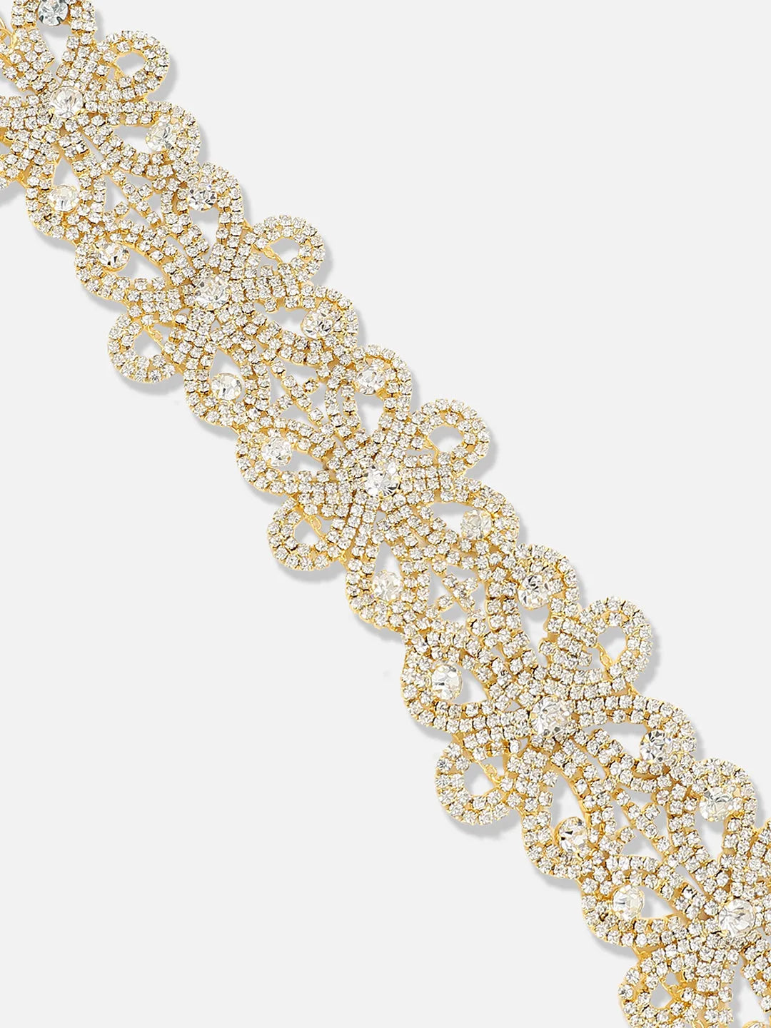 Gold Plated Designer Party Necklace