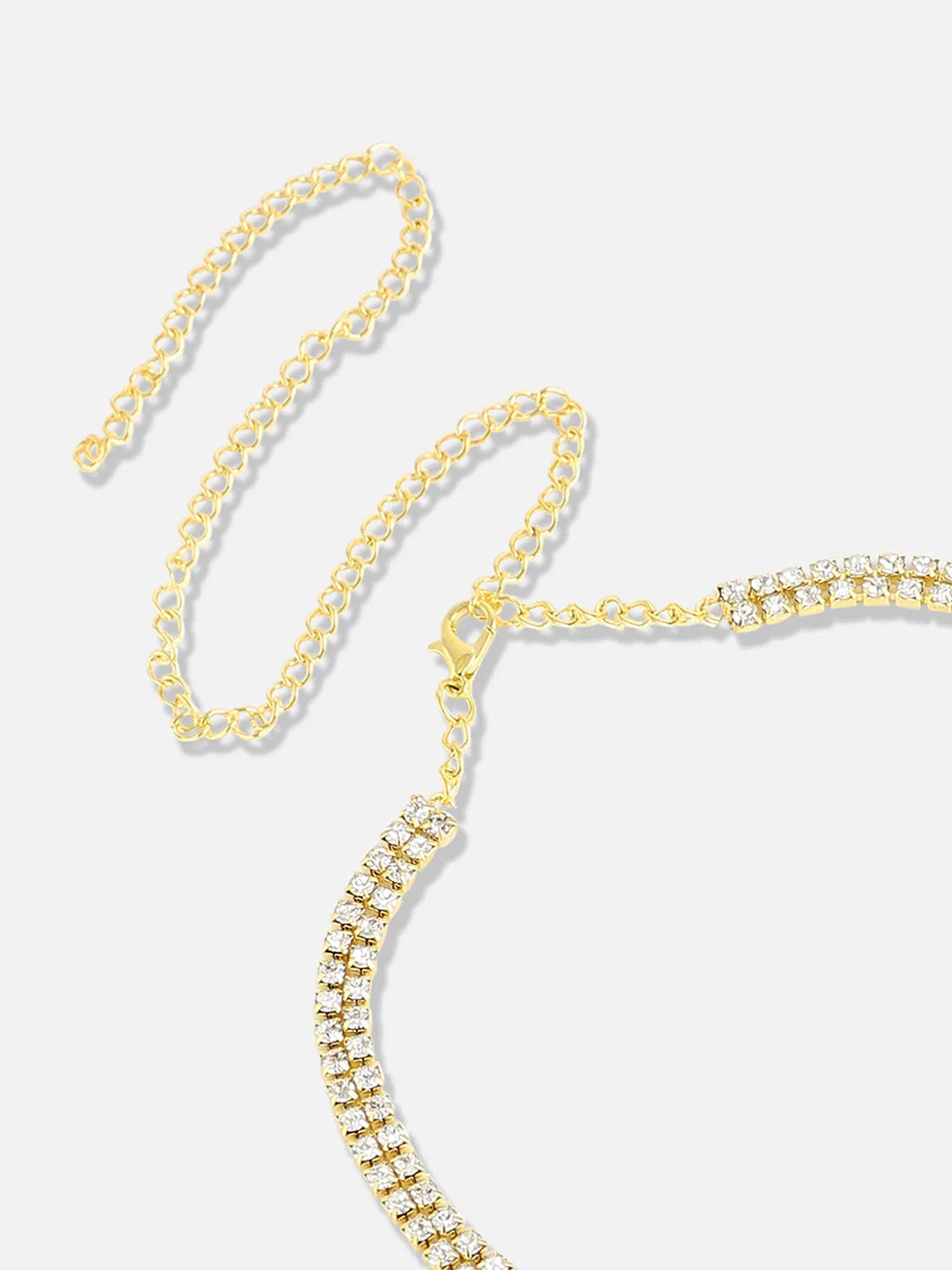 Gold Plated Designer Party Necklace