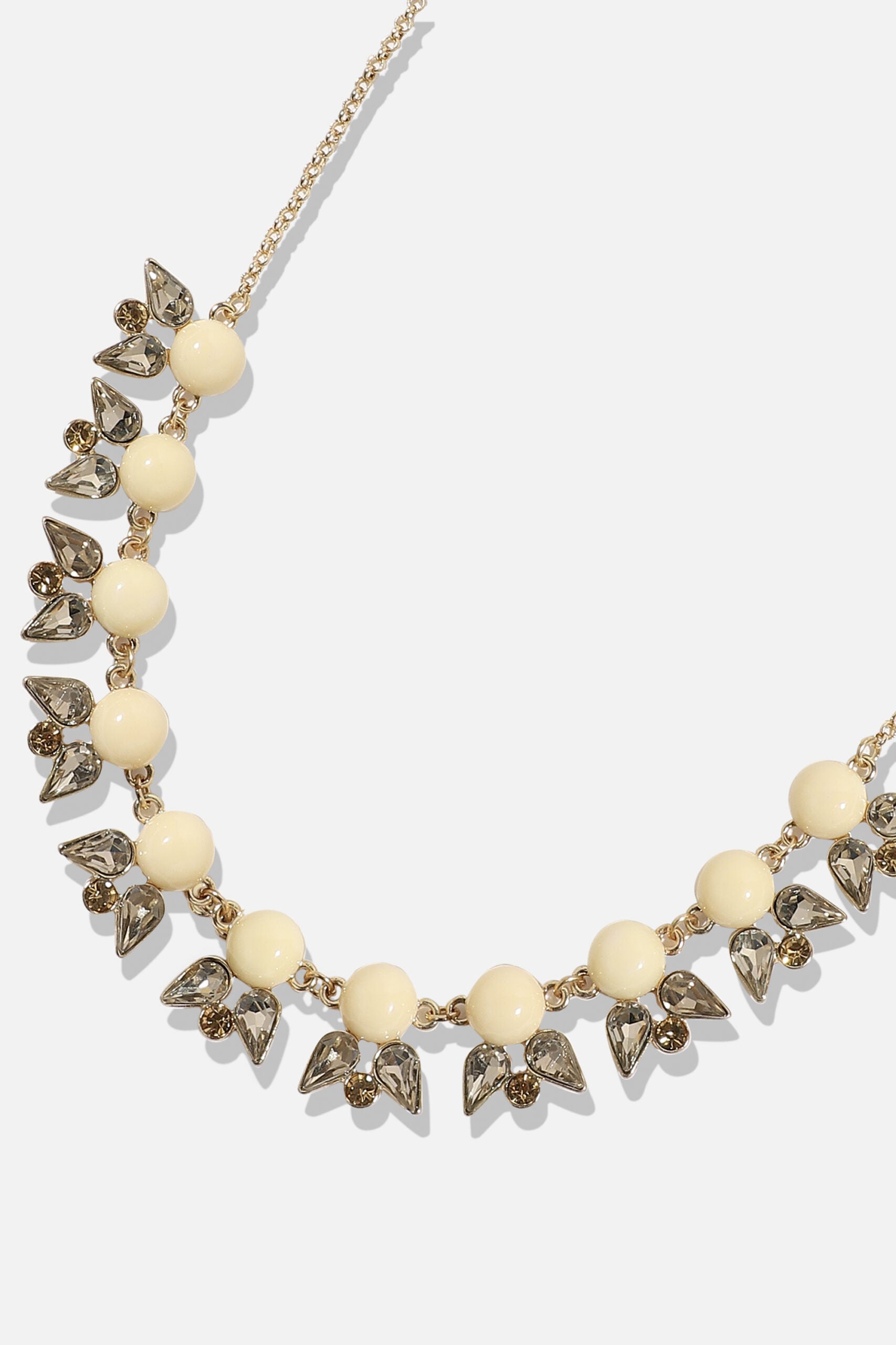 Gold Plated Designer Stone Party Necklace