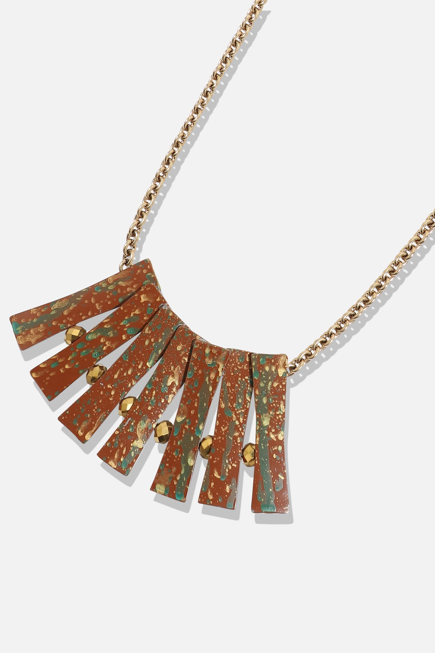 Gold Plated Designer Stone Party Necklace