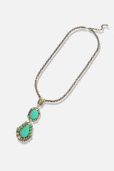 Gold Plated Designer Stone Party Necklace