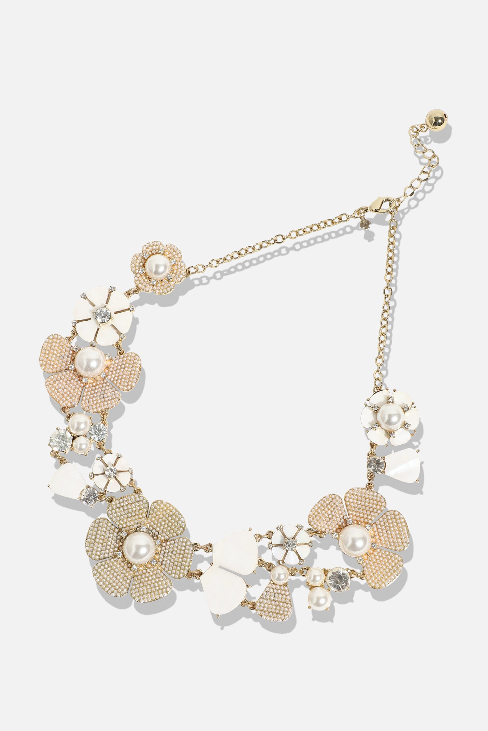 Gold Plated Designer Stone Party Necklace