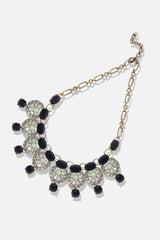 Gold Plated Designer Stone Party Necklace