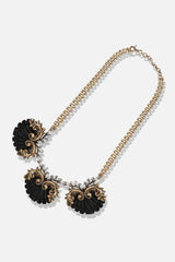 Gold Plated Designer Stone Party Necklace