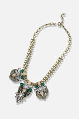 Gold Plated Designer Stone Party Necklace