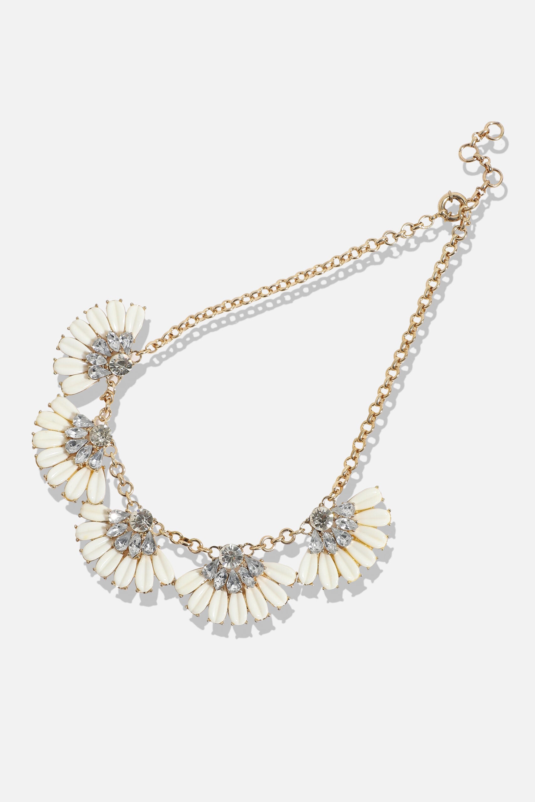 Gold Plated Designer Stone Party Necklace