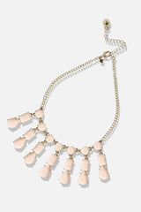 Gold Plated Designer Stone Party Necklace