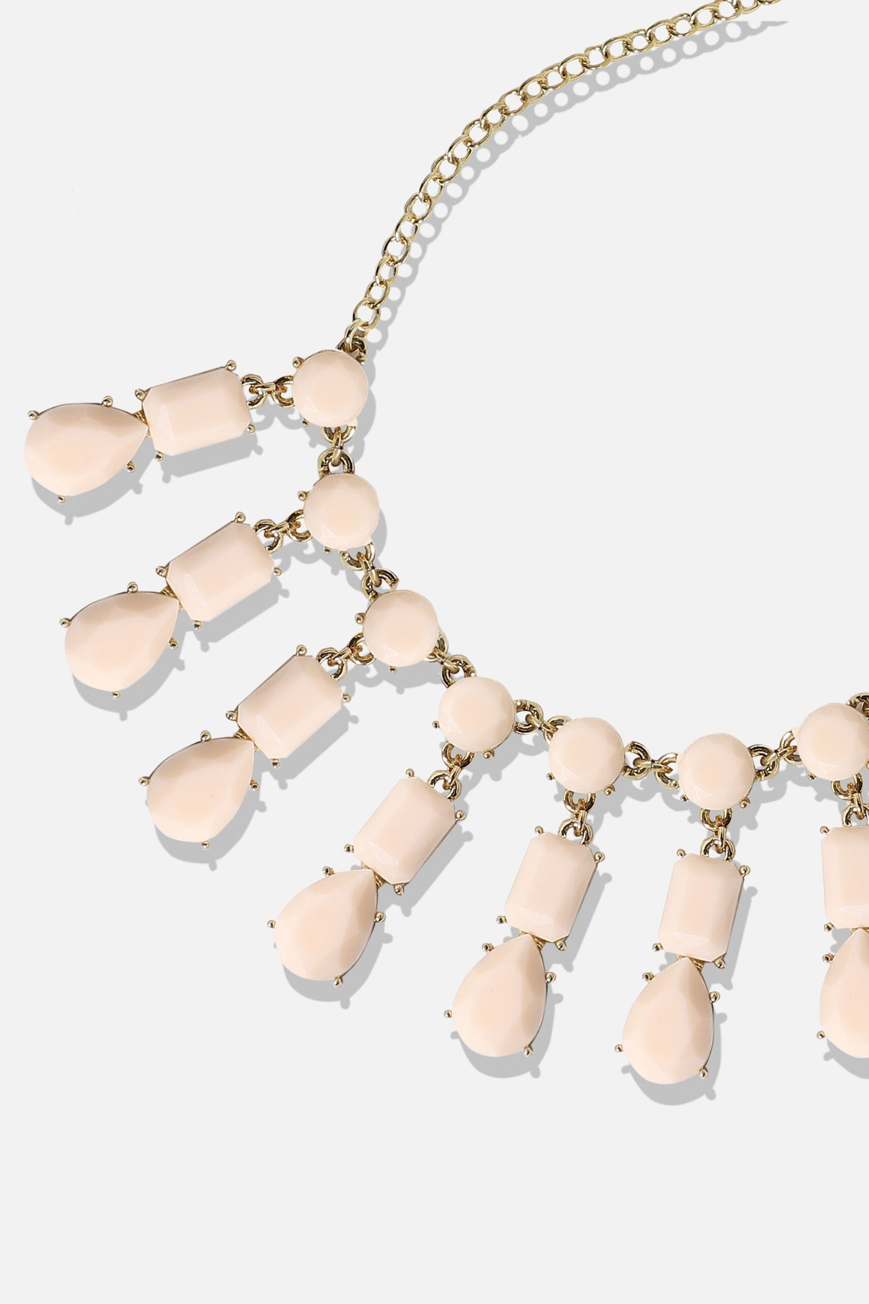 Gold Plated Designer Stone Party Necklace