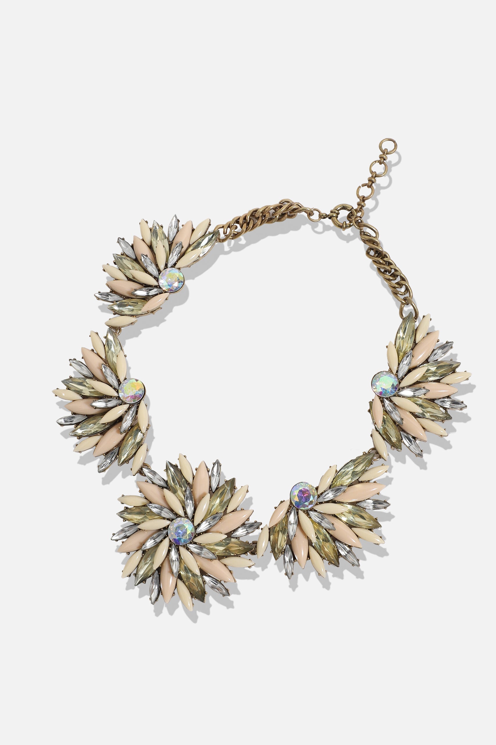 Gold Plated Designer Stone Party Necklace