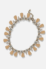 Gold Plated Designer Stone Party Necklace