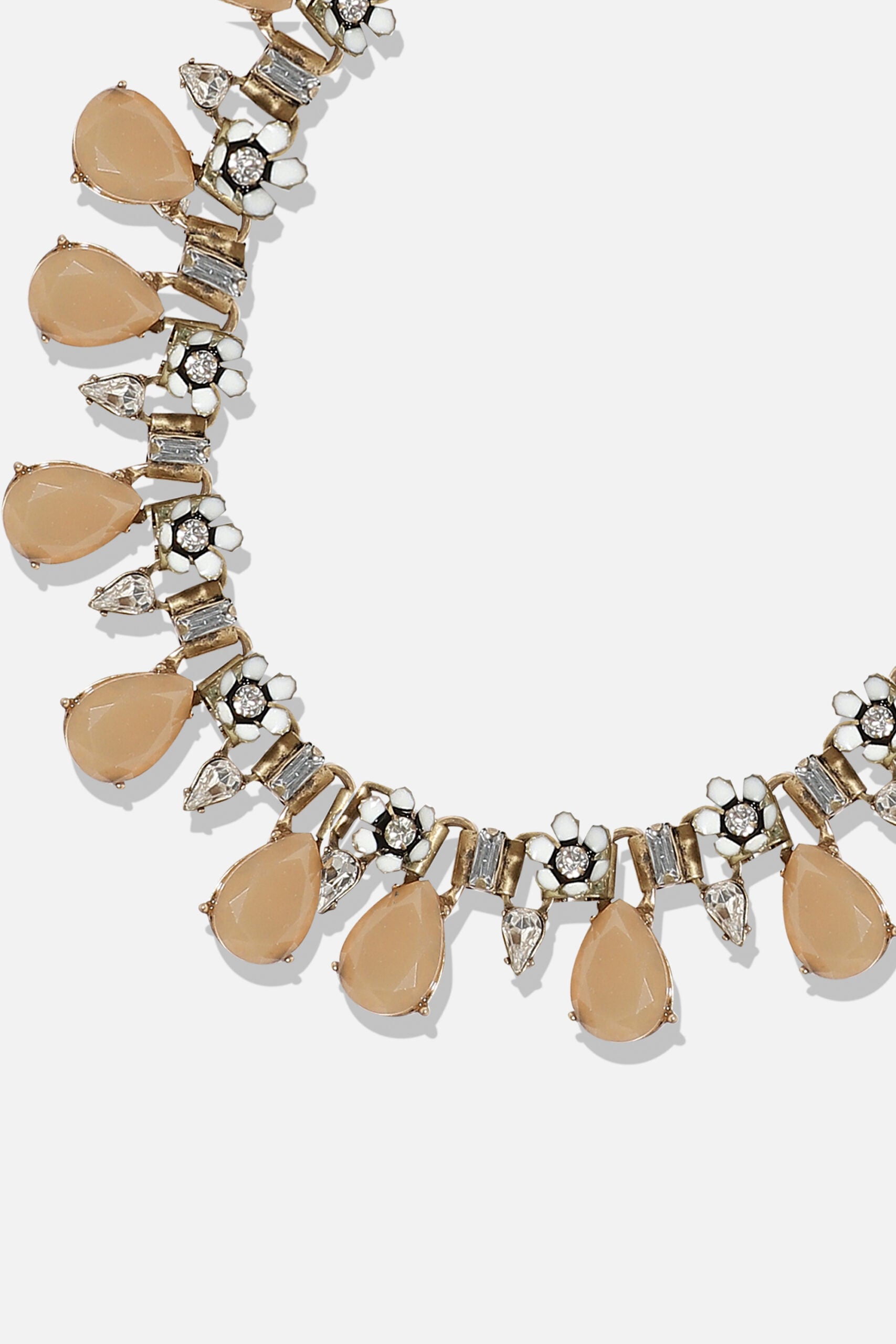 Gold Plated Designer Stone Party Necklace