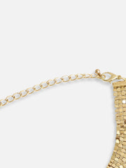 Gold Plated Party Designer Stone Choker Necklace