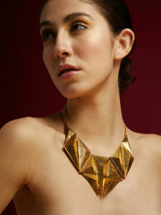 Gold Plated Designer Party Necklace