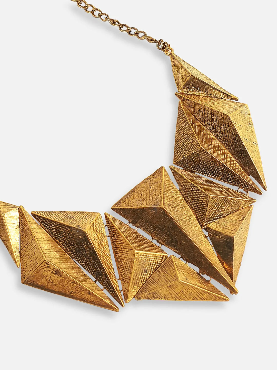 Gold Plated Designer Party Necklace