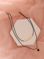 Gold Plated Designer Stone Casual Necklace