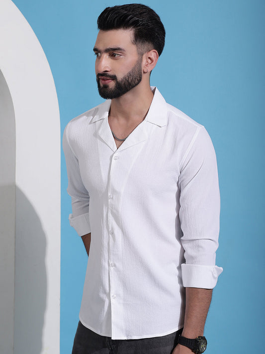 Lapel Collar Casual Shirt for Mens.