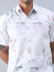 Printed Cotton Casual Shirt For Men