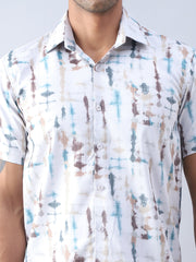 Printed Cotton Casual Shirt For Men