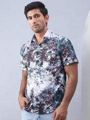 Printed Cotton Casual Shirt For Men