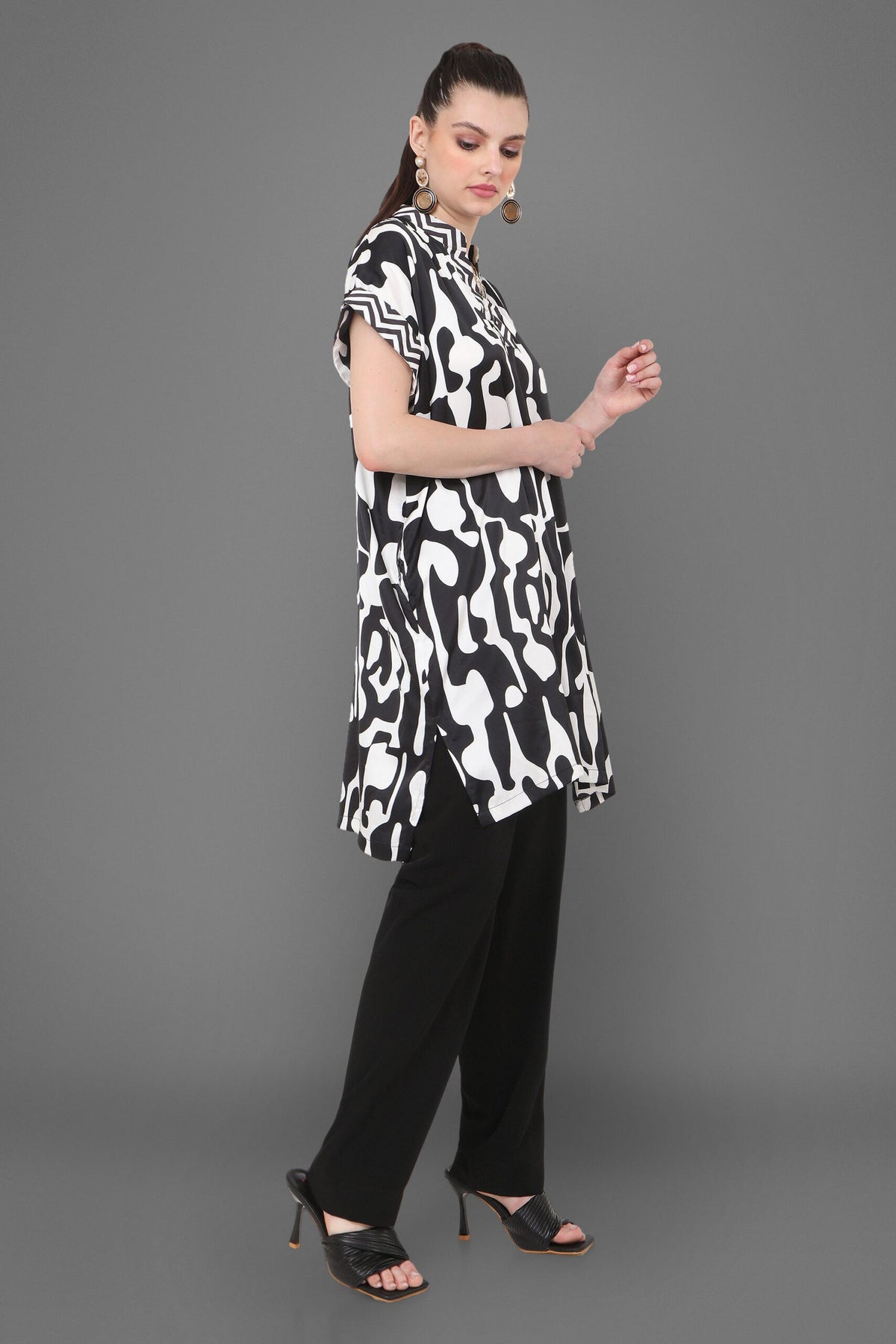 Lily Printed kaftan tunic