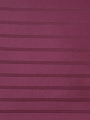 Magenta Striped Saree