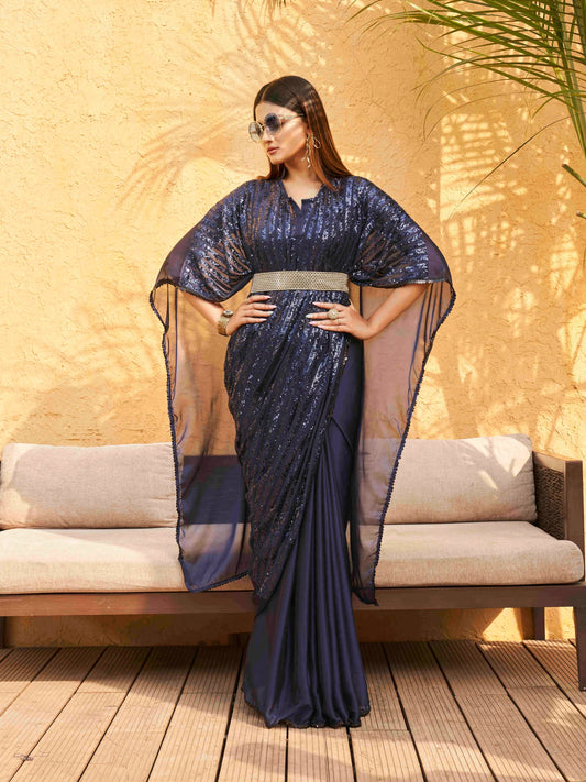 Embellished Kaftan Saree