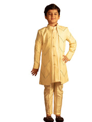 Boys' Cream Ethnic Combo Set