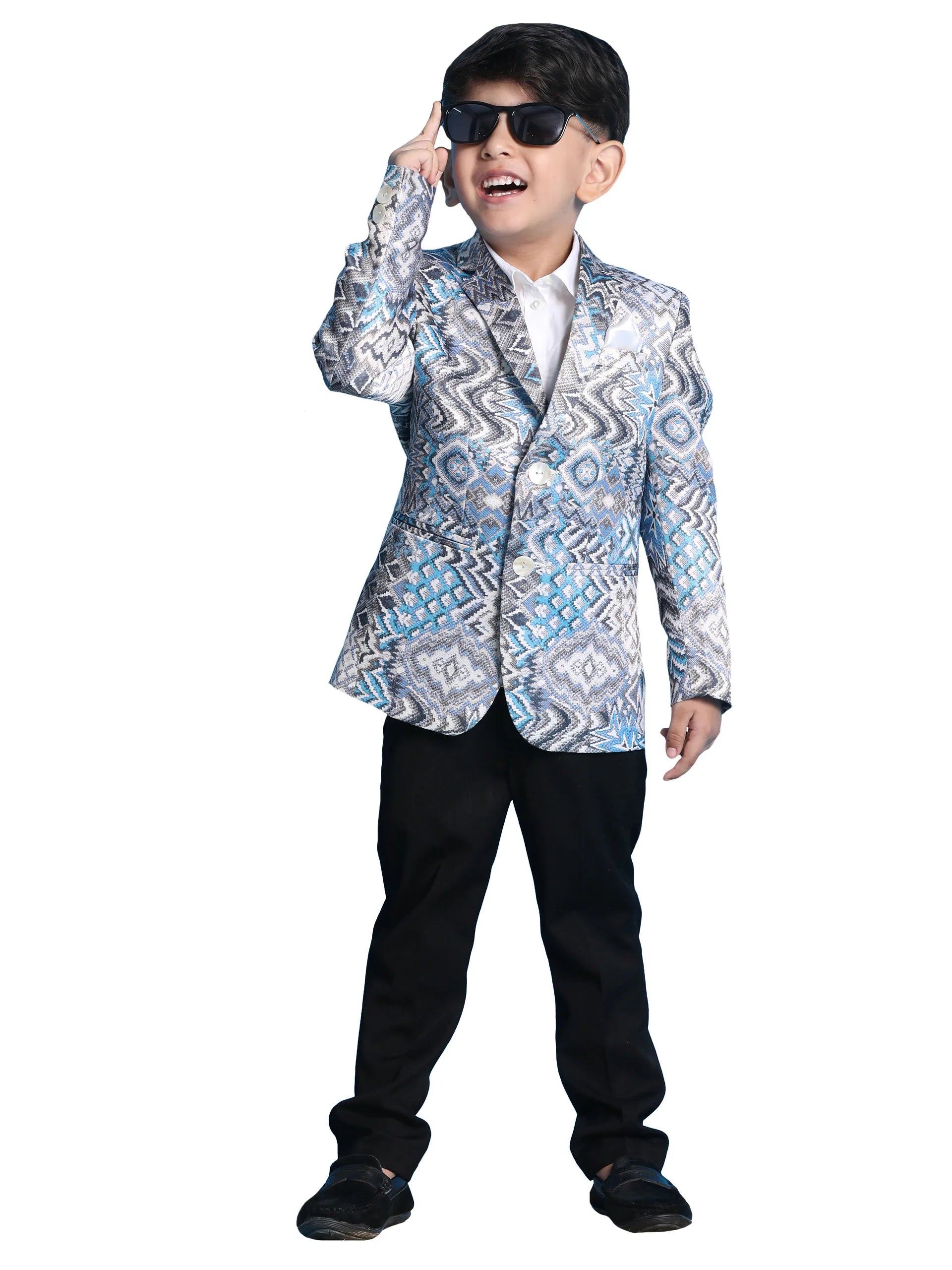 Boys' Grey Blazer