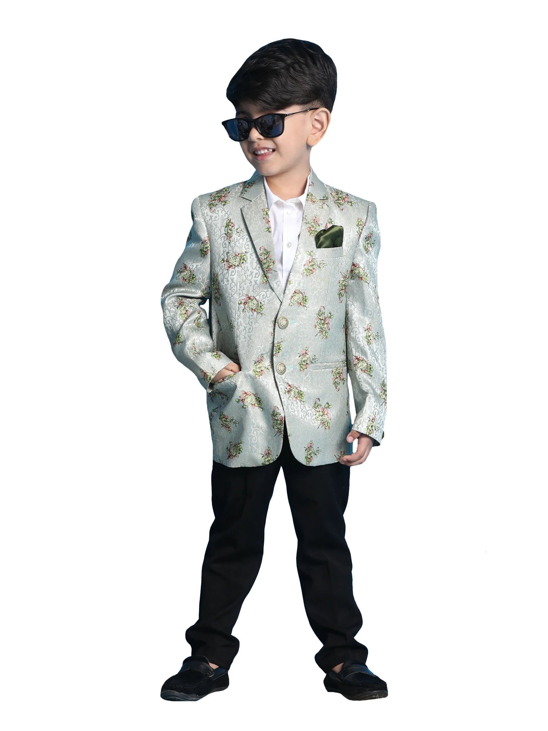 Boys' Green Blazer