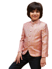 Boys' Pink Jodhpuri