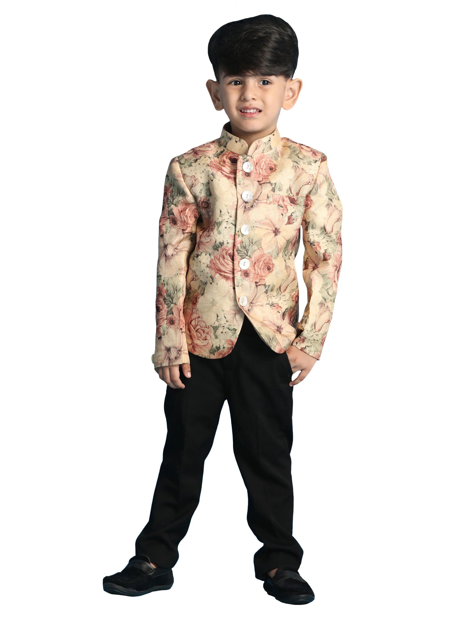 Boys' Brown Jodhpuri