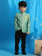 Boys' Green Jodhpuri