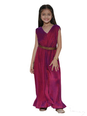 Girls' Purple Jumpsuit