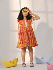 Girls' Mustard Dress