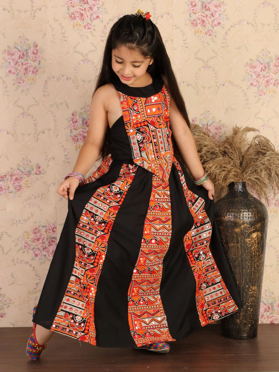 Girls Multicolor Lehenga Set