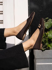 Comfortable Stylish Brown Ballerinas For Women & Girls