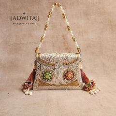 Multi Meenakari Bag