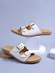 Shoetopia Stylish Solid White Flats For Women