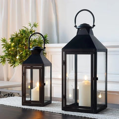 Iron Decorative Metal Lantern full set