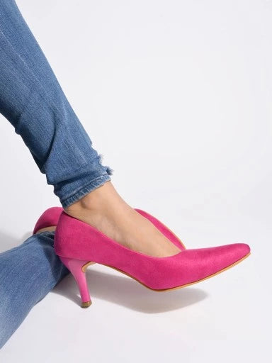 Stylish Pink Pumps For Women & Girls